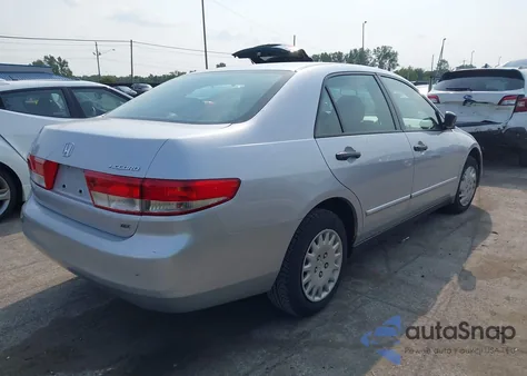 2003 Honda Accord 2.4 Dx from USA, damaged, VIN 1HGCM56113A122509